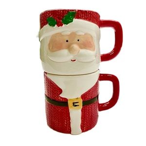 🎅🎄Authentic Pfaltzgraff Mugs - Santa, Christmas Edition🎄🎅